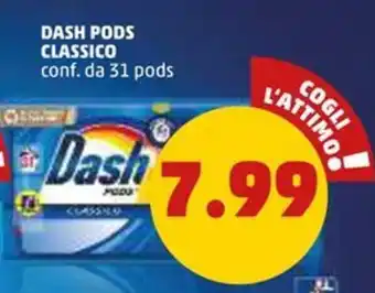 PENNY DASH PODS CLASSICO conf. da 31 pods offerta