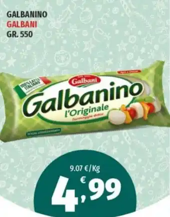 Vivo Supermercati GALBANINO GALBANI GR. 550 offerta