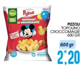 SpesAmica PIZZOLI TOPOLINO CROCCOMAGIE 600 GR offerta
