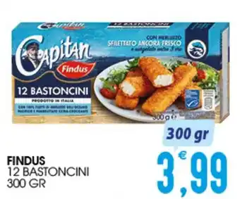 SpesAmica FINDUS 12 BASTONCINI 300 GR offerta