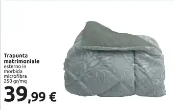 Carrefour Trapunta matrimoniale offerta