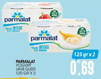 SpesAmica PARMALAT YOGURT VARI GUSTI 125 GR X 2 offerta