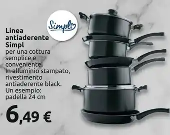 Carrefour Linea antiaderente Simpl offerta