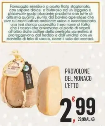 Vibian PROVOLONE DEL MONACO L'ETTO offerta