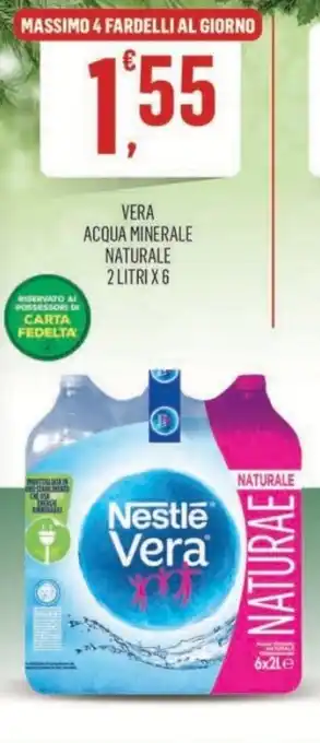 Vibian VERA ACQUA MINERALE NATURALE 2 LITRIX 6 offerta