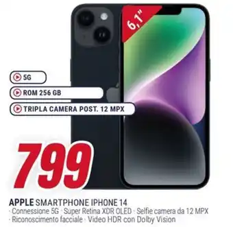 Trony APPLE SMARTPHONE IPHONE 14 offerta
