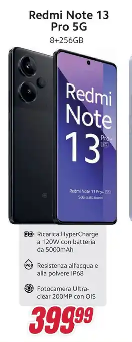 Trony Redmi Note 13 Pro 5G 8+256GB offerta