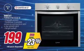 Trony INDESIT FORNO IFW 5530 IX offerta