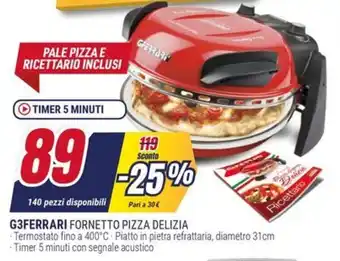 G3FERRARI FORNETTO PIZZA DELIZIA