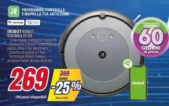 Trony IROBOT ROBOT ROOMBA I5158 offerta