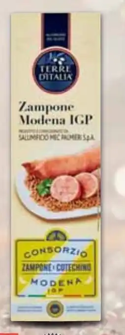 Carrefour Express Zampone Modena IGP Terre d'Italia 1kg offerta