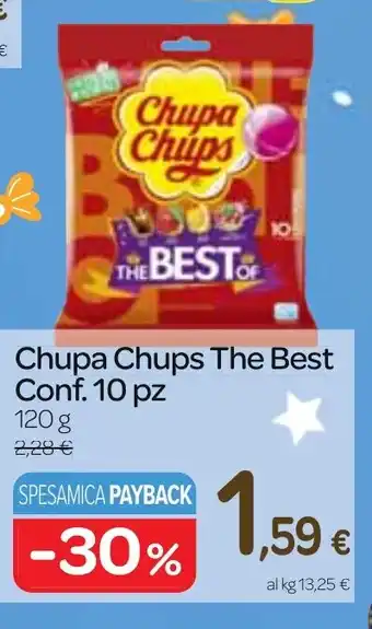 Chupa Chups The Best Conf. 10 pz 120 g