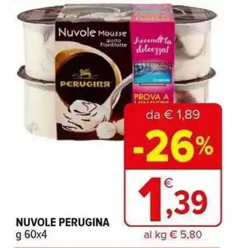 Iperal NUVOLE PERUGINA g 60x4 offerta