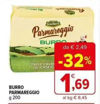 Iperal BURRO PARMAREGGIO g 200 offerta