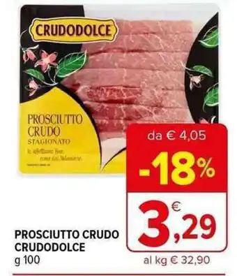 Iperal PROSCIUTTO CRUDO CRUDODOLCE g 100 offerta
