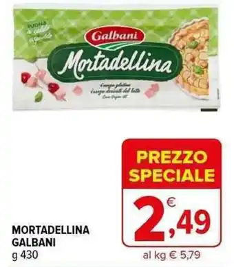 Iperal MORTADELLINA GALBANI g 430 offerta