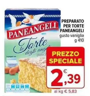 Iperal PREPARATO PER TORTE PANEANGELI gusto vaniglia g 410 offerta