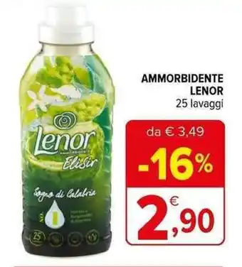 Iperal AMMORBIDENTE LENOR 25 lavaggi offerta