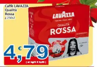 Sidis Caffe LAVAZZA Qualità Rossa g 250 x 2 offerta