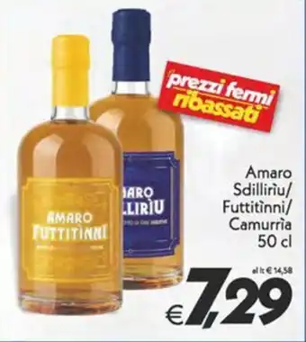 Iper Super Conveniente Amaro Sdilliriu/ Futtitinni/ Camurria 50 cl offerta