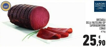 Conad Conad Bresaola Della Valtellina offerta