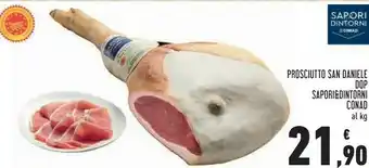 Conad Conad Prosciutto Sa Daniele Dop offerta