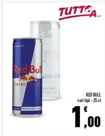 Conad Red bull Energy Drink 250 G(ml) offerta