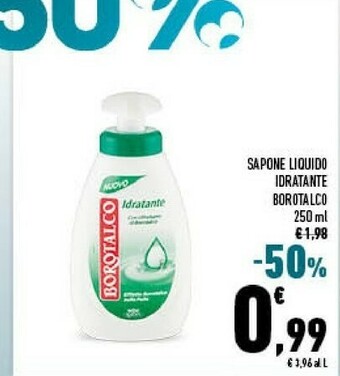 Conad Borotalco Sapone Liquido Idratante offerta