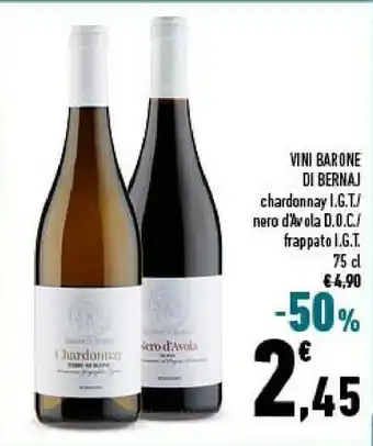 Conad Cerasuolo Di Vittoria - Barone Di Bernaj 750 G(ml) offerta
