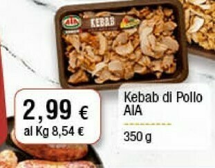 Conad Aia Kebab Di Pollo 350 G(ml) offerta