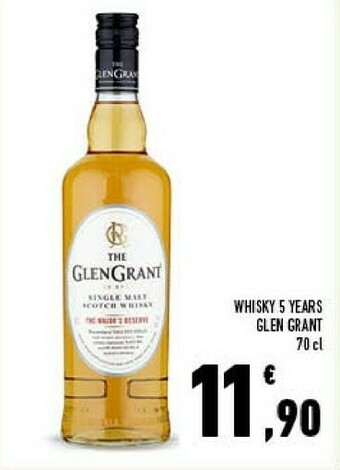 Conad Glen Grant Whisky 5 Years offerta
