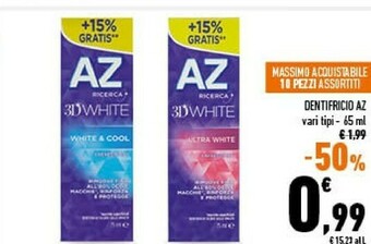Conad Az Dentifricio offerta