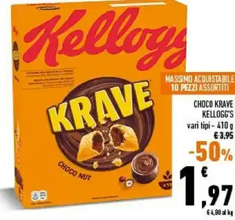 Conad Kelloggs Kellogg's Choco Krave offerta