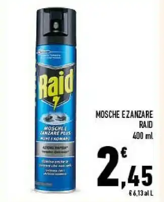 Conad Raid Mosche E Zanzare offerta