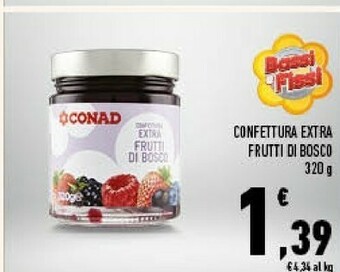 Conad - Frutti Di Bosco Confettura Extra 320 G(ml)