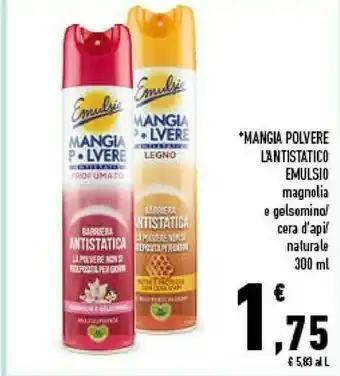 Conad Emulsio Mangia Polvere offerta