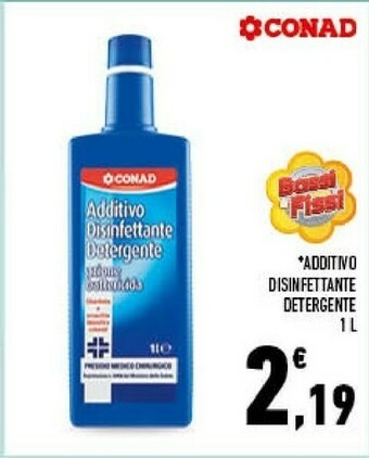 Conad Conad Additivo Disinfettante Detergente offerta