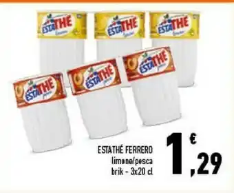 Conad Ferrero EstaThè Limone Bicchierino 600 G(ml) offerta