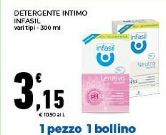 Conad Infasil Detergente Intimo offerta