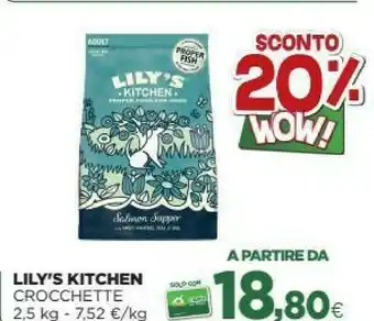 L´Isola dei Tesori Lily's Kitchen Crocchette offerta
