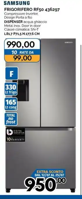 Orizzonte Samsung Frigorifero RF50 436297 offerta