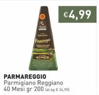 Prezzemolo e Vitale Parmareggio Parmigiano Reggiano 40 Mesi 200 gr offerta