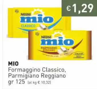Prezzemolo e Vitale Mio Formaggino Classico, Parmigiano Reggiano 125 gr offerta