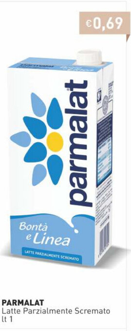 Prezzemolo e Vitale Parmalat Latte Parzialmente Scremato 1 lt offerta
