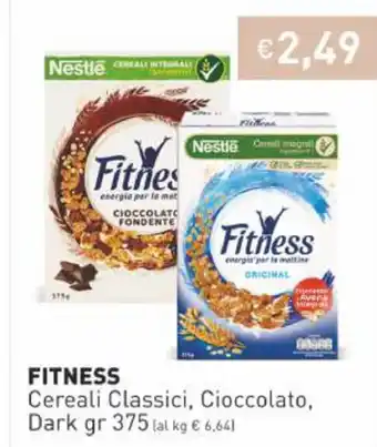Prezzemolo e Vitale Fitness Cereali Classici, Cioccolato, Dark 375 gr offerta