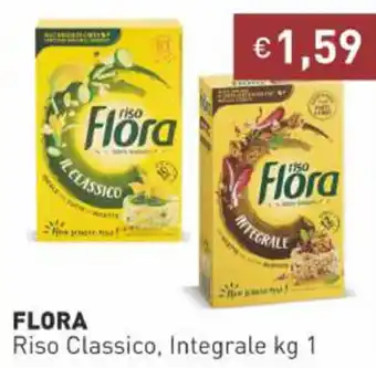 Prezzemolo e Vitale Flora Riso Classico, Integrale 1 kg offerta