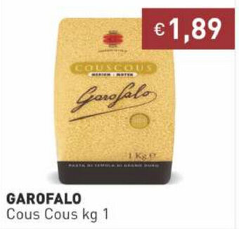 Prezzemolo e Vitale Garofalo Cous Cous 1 kg offerta