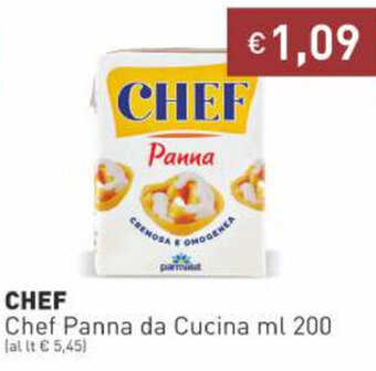 Prezzemolo e Vitale Chef Panna da Cucina 200 ml offerta