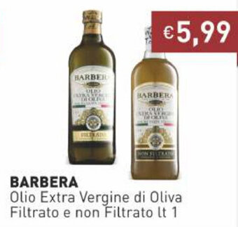 Prezzemolo e Vitale Barbera Olio Extra Vergine di Oliva Filtrato e non Filtrato 1 lt offerta
