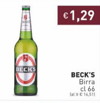 Prezzemolo e Vitale Beck's Birra 66 cl offerta